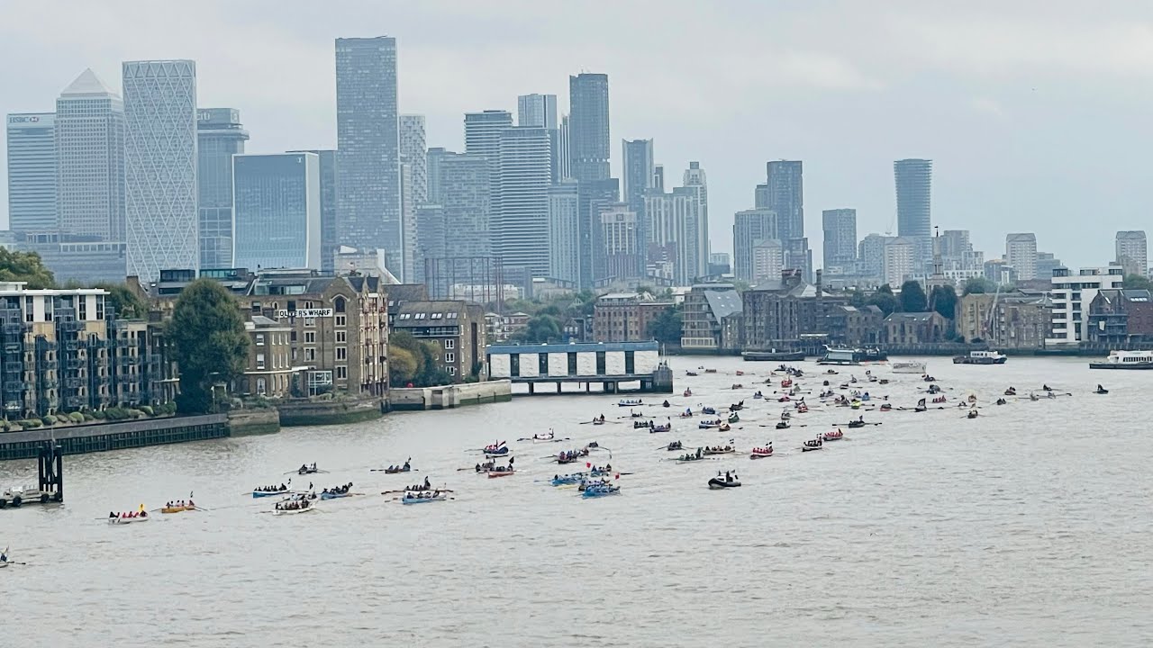 The Great River Race 2025 - London River Marathon | Boat Race 🚤 