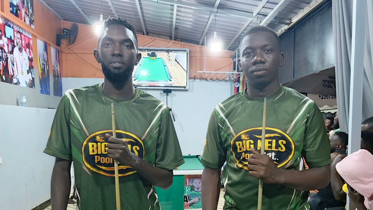 Glorious Sennyonjo Vs Joseph Kasozi.  SHARP SHOOTER'S ARENA  GRAND OPENING COMP. Day 2, RACE TO 6