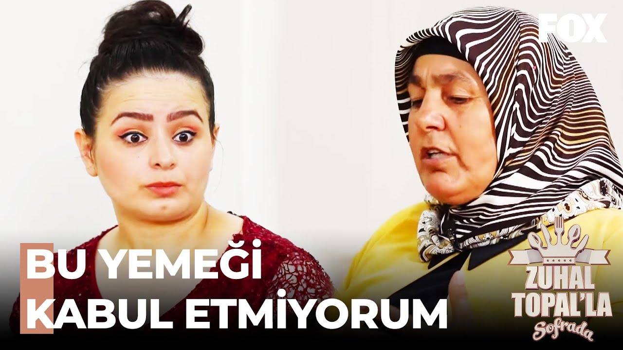 Şaziye, Güleser Hanım'ın Yemeğini Önünden Aldı - Zuhal Topal'la Sofrada 468. Bölüm