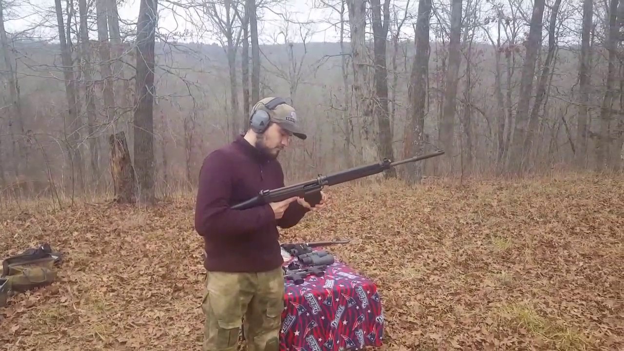 7.62 nato / 308 FAL semi auto rapid fire test