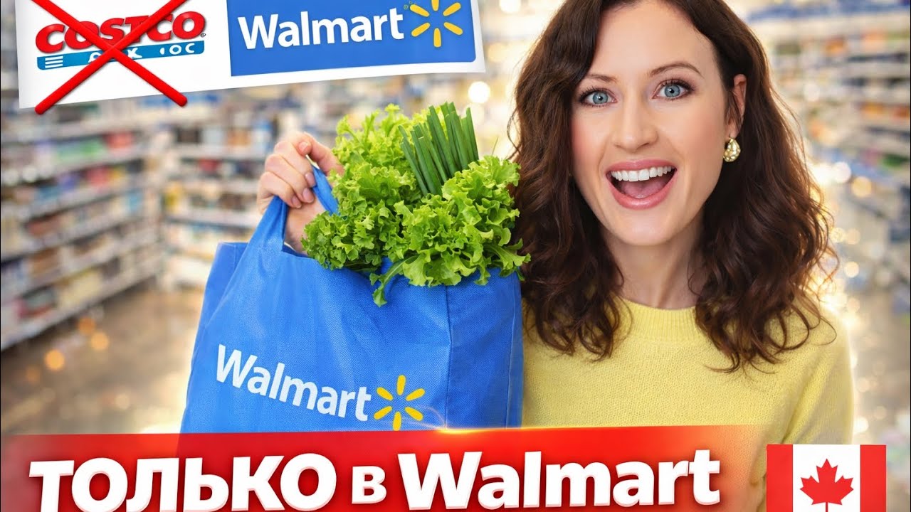 WALMART: ЧЕГО НЕТ В COSTCO? 🛒 Дозакупка продуктов на неделю | Цены в Канаде 2026