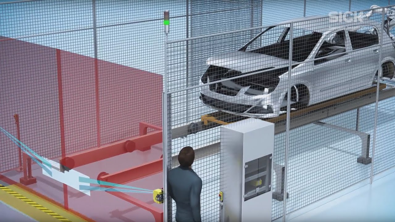 Safe Portal Solutions: Safeguarding of entry/exit applications in automotive industry | SICK AG