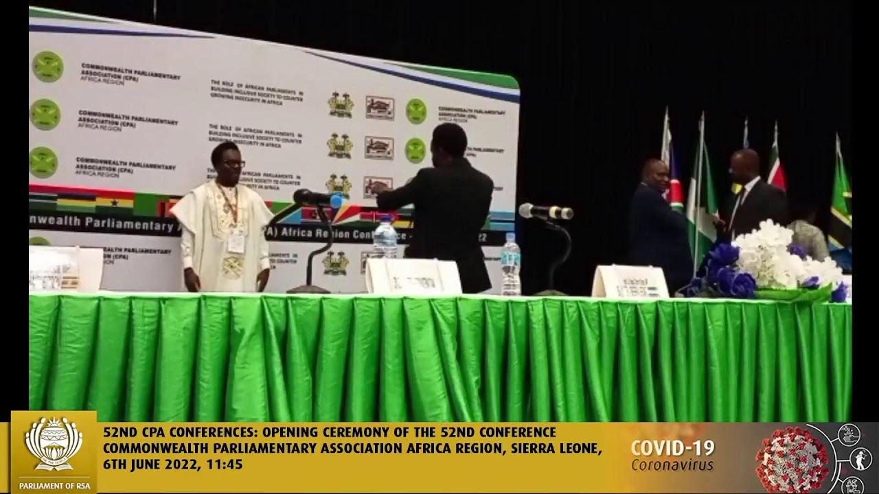 Opening Ceremony of the 52nd Conference Commonwealth Parliamentary Association Africa Region, 6th&hellip;