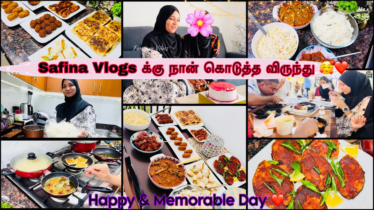 என் Best Friend Safina Vlogs க்கு எங்க வீட்டுல விருந்து ❤️| Our Friendship Story 🥰 | Happy Memories 