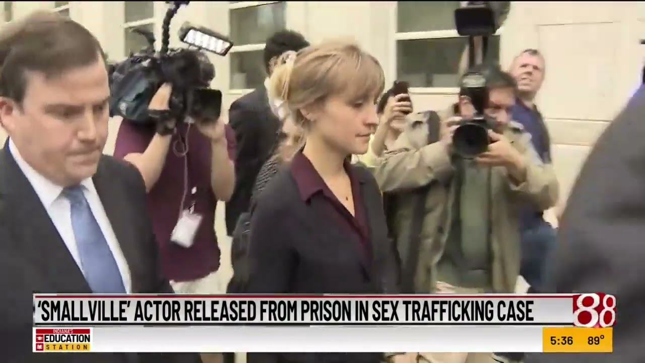'Smallville' actor released from prison in sex trafficking case