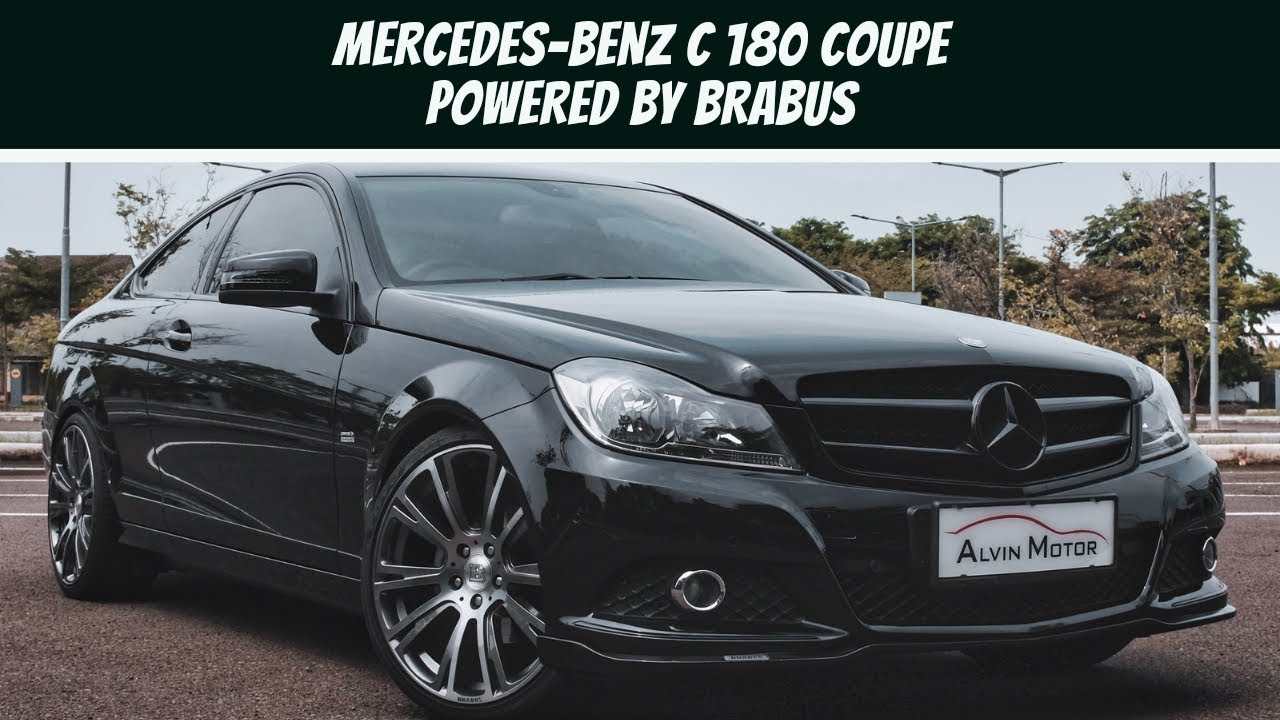 MERCEDES-BENZ C 180 COUPE | POWERED BY BRABUS