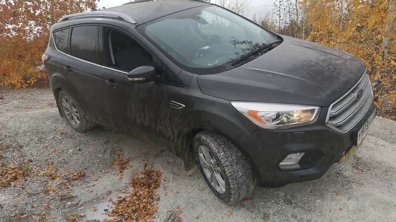 FORD Kuga 2 2017  4x4 Titanium Michelin latitude cross - Такие диагоналоки мало кто выдержит