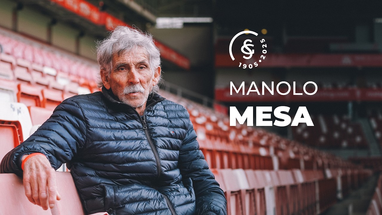Manolo Mesa y el Sporting. Una historia para recordar