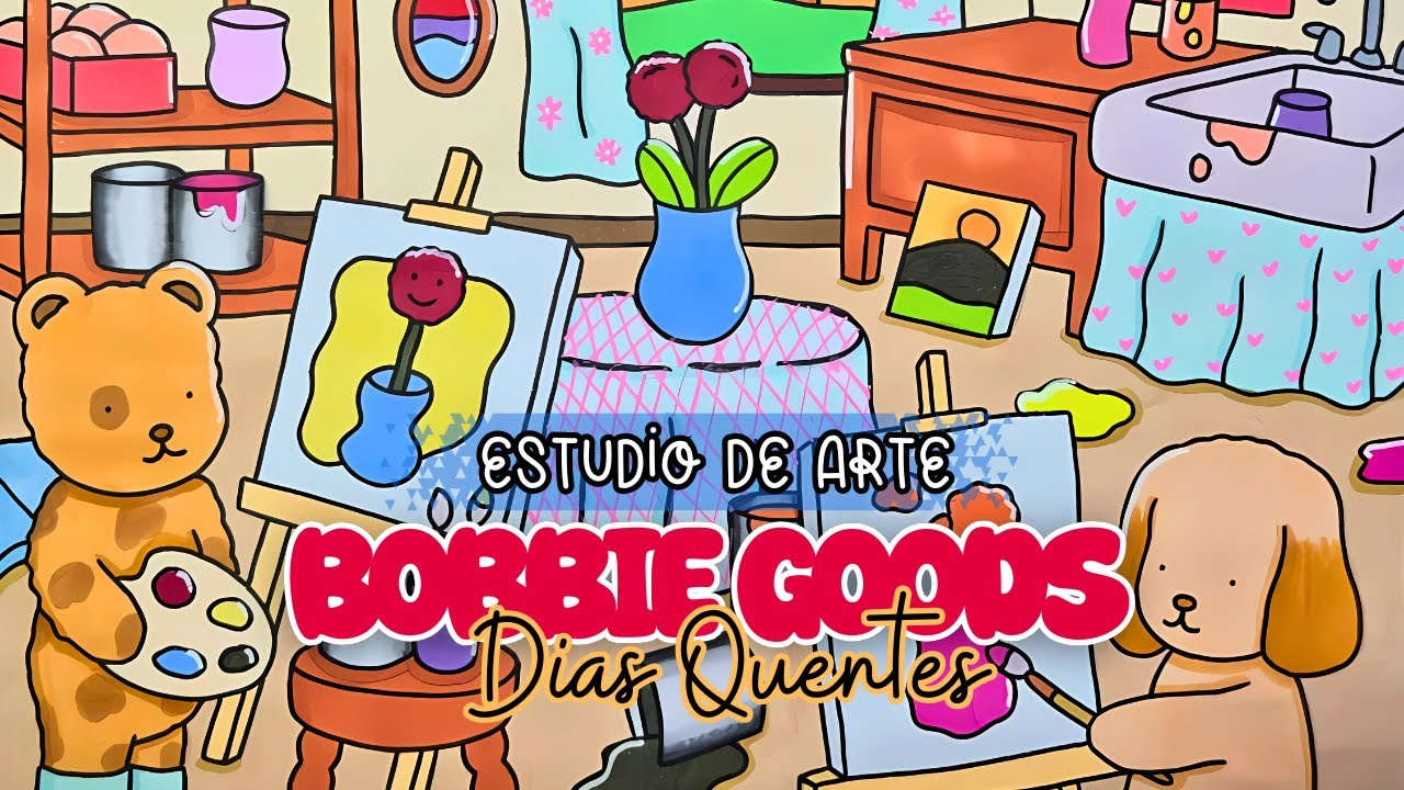 PINTANDO BOBBIE GOODS  | DIAS QUENTES | ESTÚDIO DE ARTE