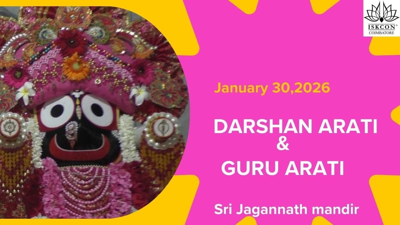 Darshan Arati & Guru Puja  - 30-01-2025