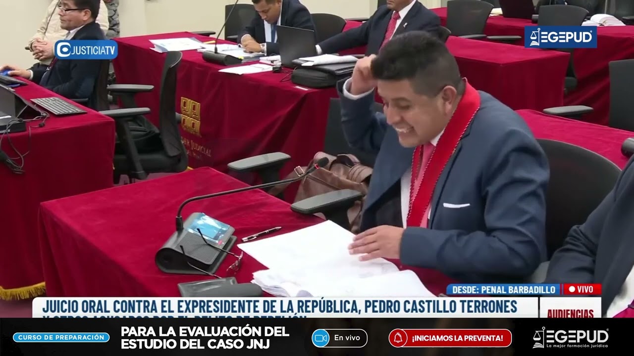Juez SUPREMO refuta PRUEBA DOCUMENTAL de Fiscal en Juicio Castillo