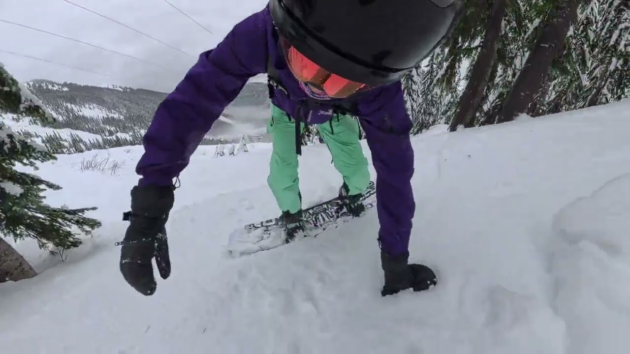 25/26 Day 08 Run 06 Stevens Pass Snowboarding January