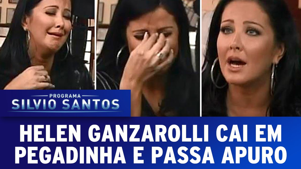 Câmera Escondida - Helen Ganzarolli cai em Pegadinha