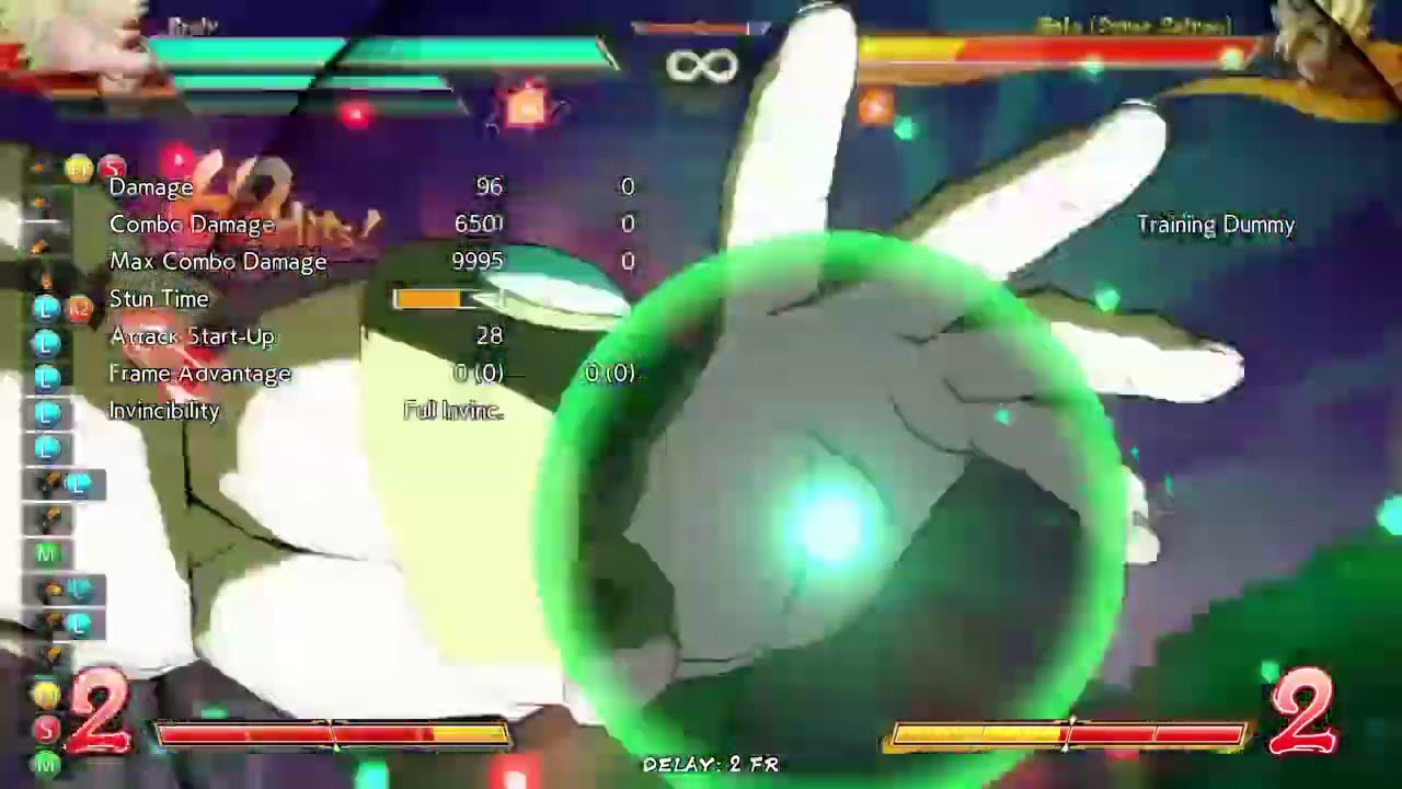 Dbfz Broly triple level 3 tod