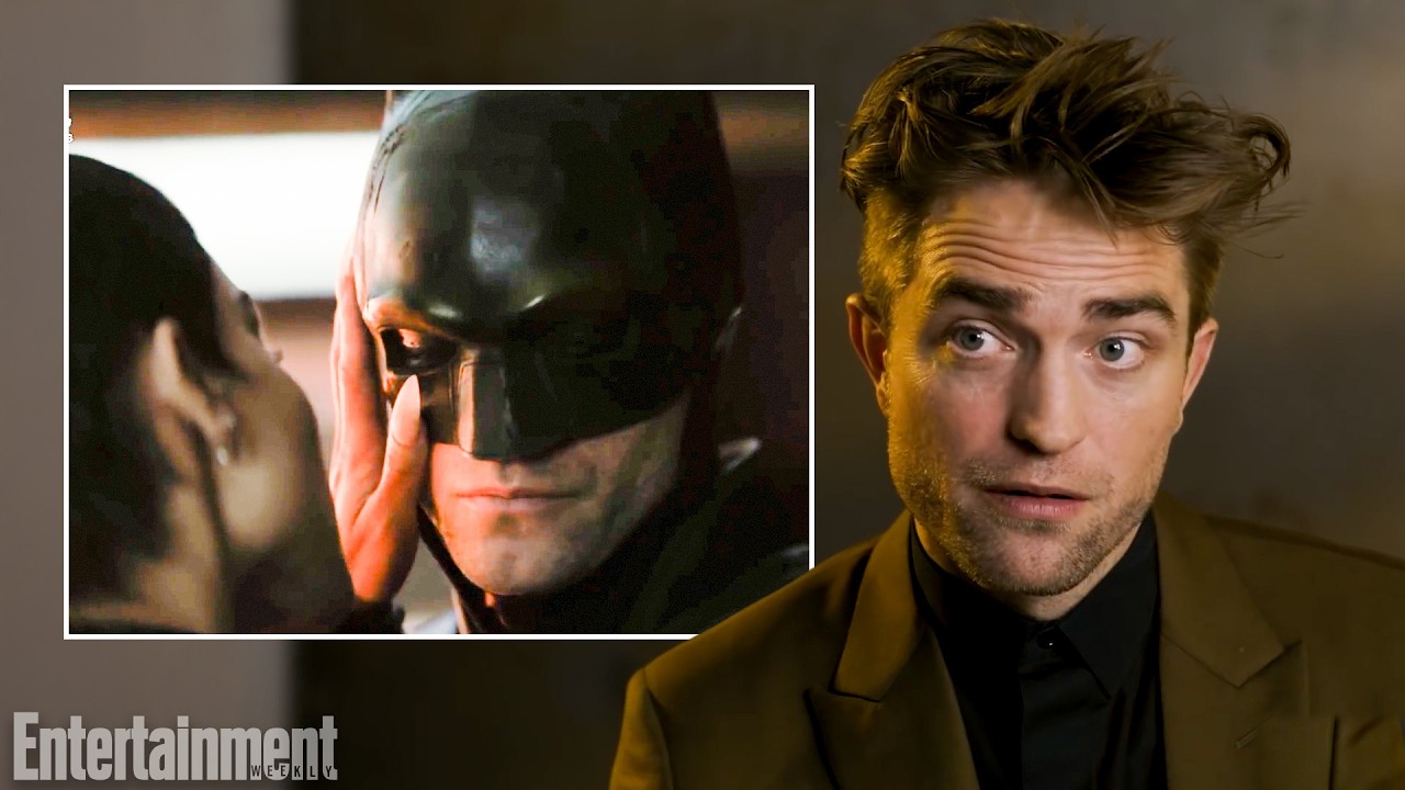 Robert Pattinson Breaks Down the New Batsuit used in 'The Batman' | Entertainment Weekly