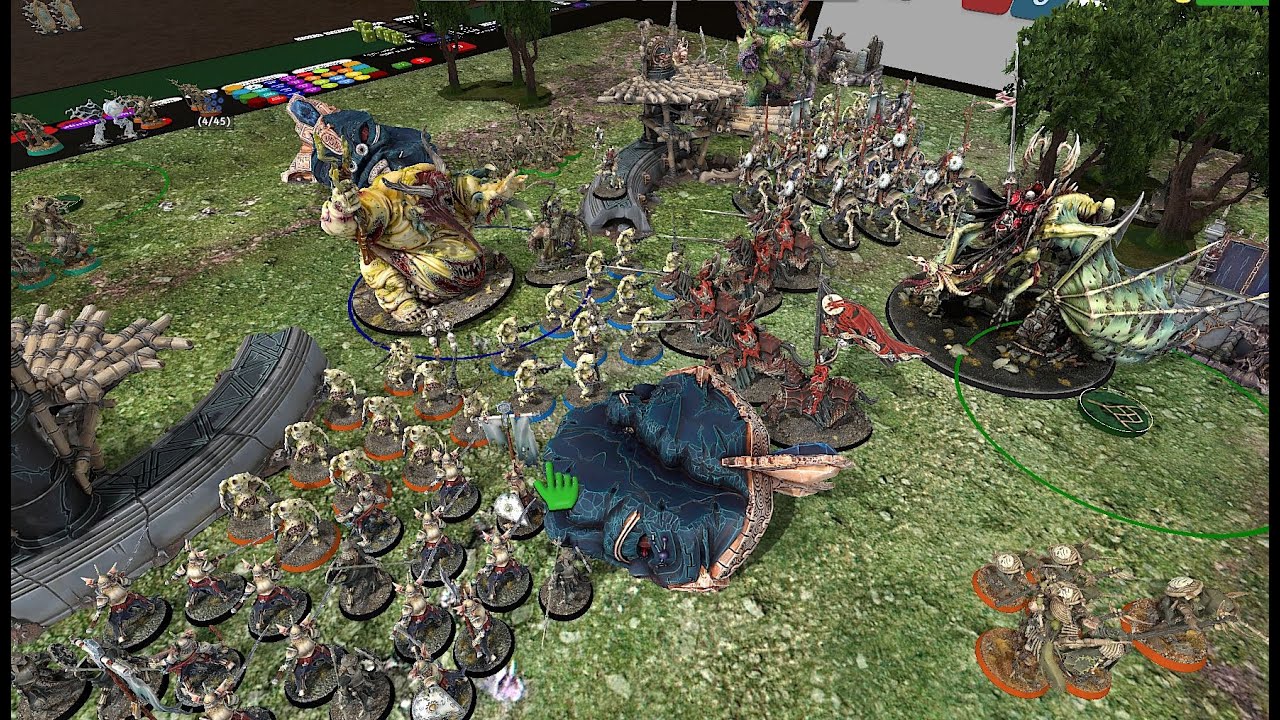 Age of Sigmar Battlereport Maggotkin of Nurgle vs Soulblight Gravelords! Glottigus vs Vhordrai