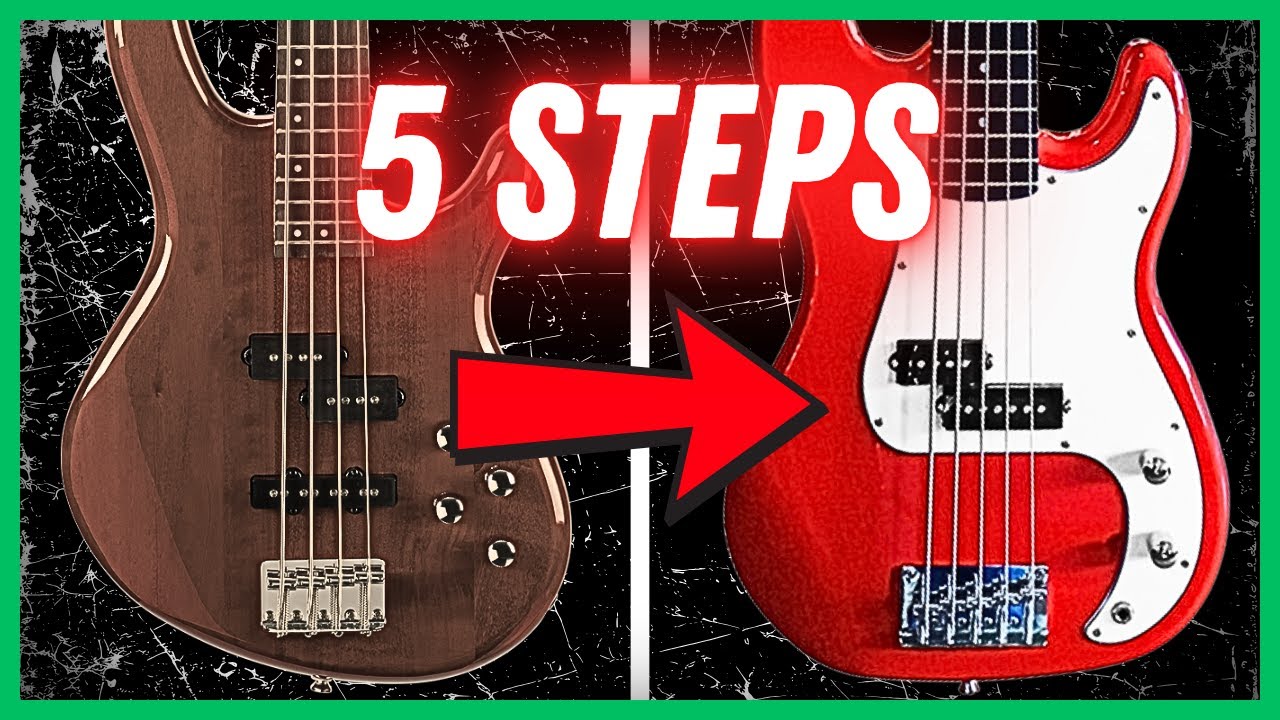5 Steps to Getting Started With A 5 String Bass Guitar