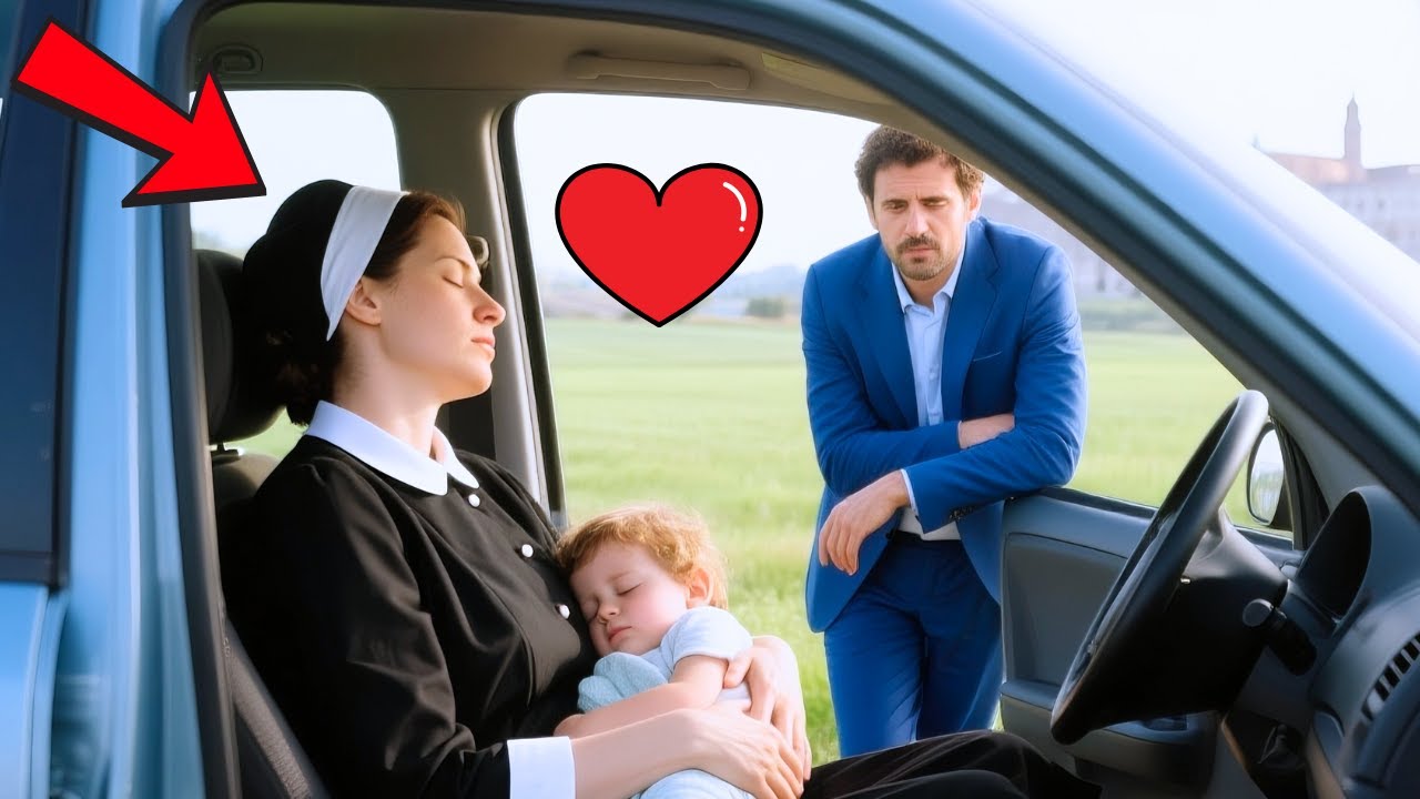 La Tata Dormiva Abbracciata Alla Figlia Del Milionario Vedovo In Auto… Vedendo La Scena, Decise Che…