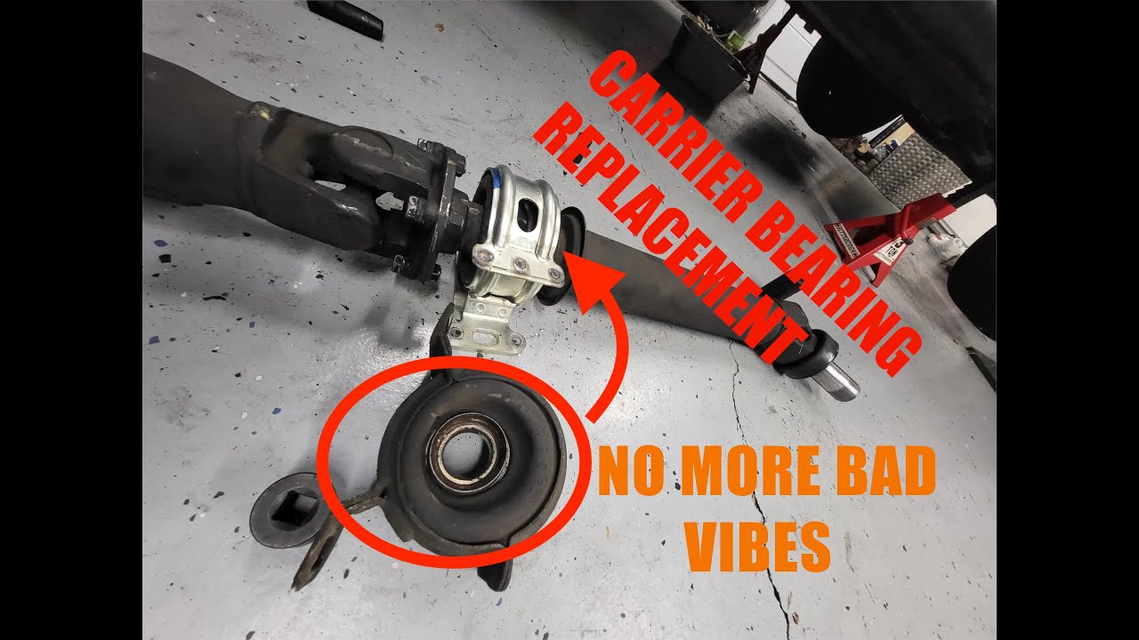 MK3 Supra Carrier Bearing Replacement