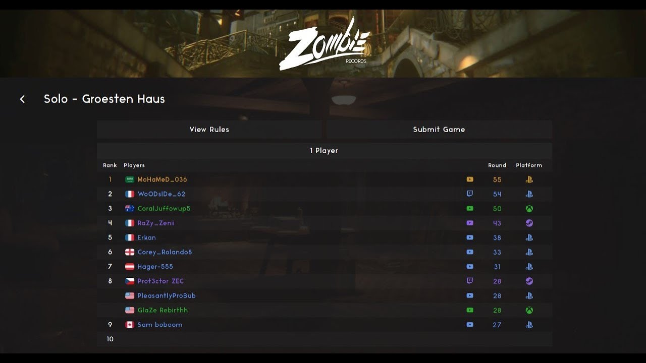 كود 14 WWII زومبي بيت الجحيم  الاول على العالم