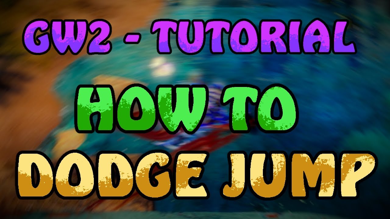 GW2 - Tutorial: How to DODGE JUMP | JessTheStardustCharr