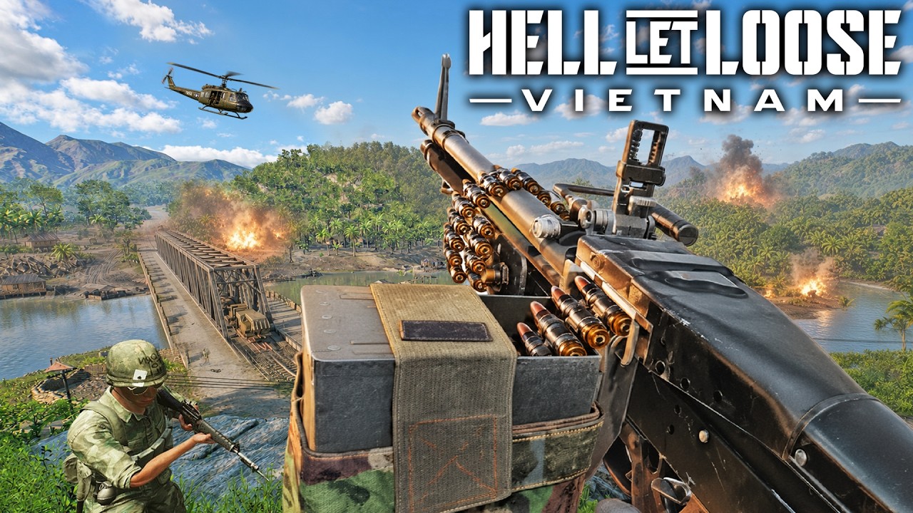Hell Let Loose Vietnam is Absolute CHAOS..