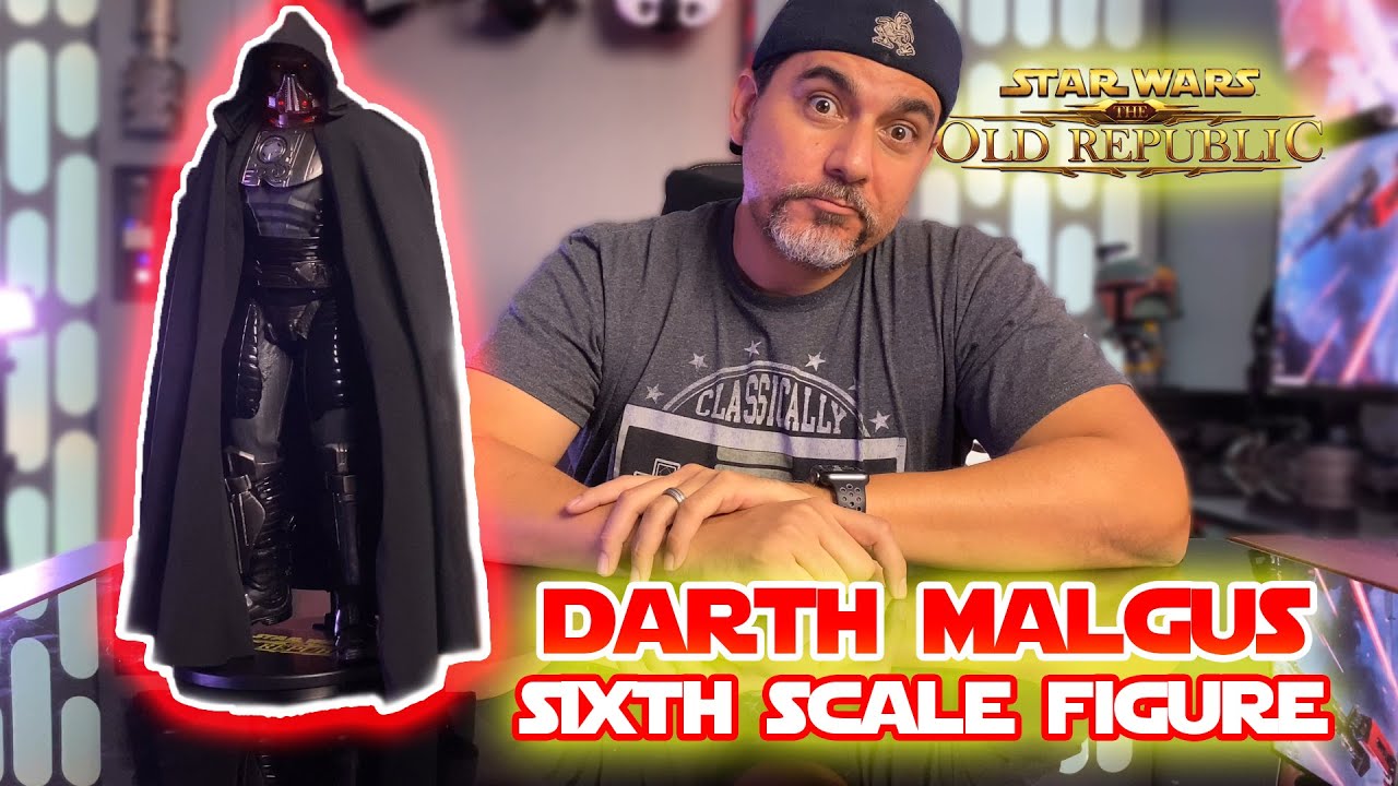 Распаковка фигурки Дарта Малгуса в масштабе 1:6 от Sideshow.