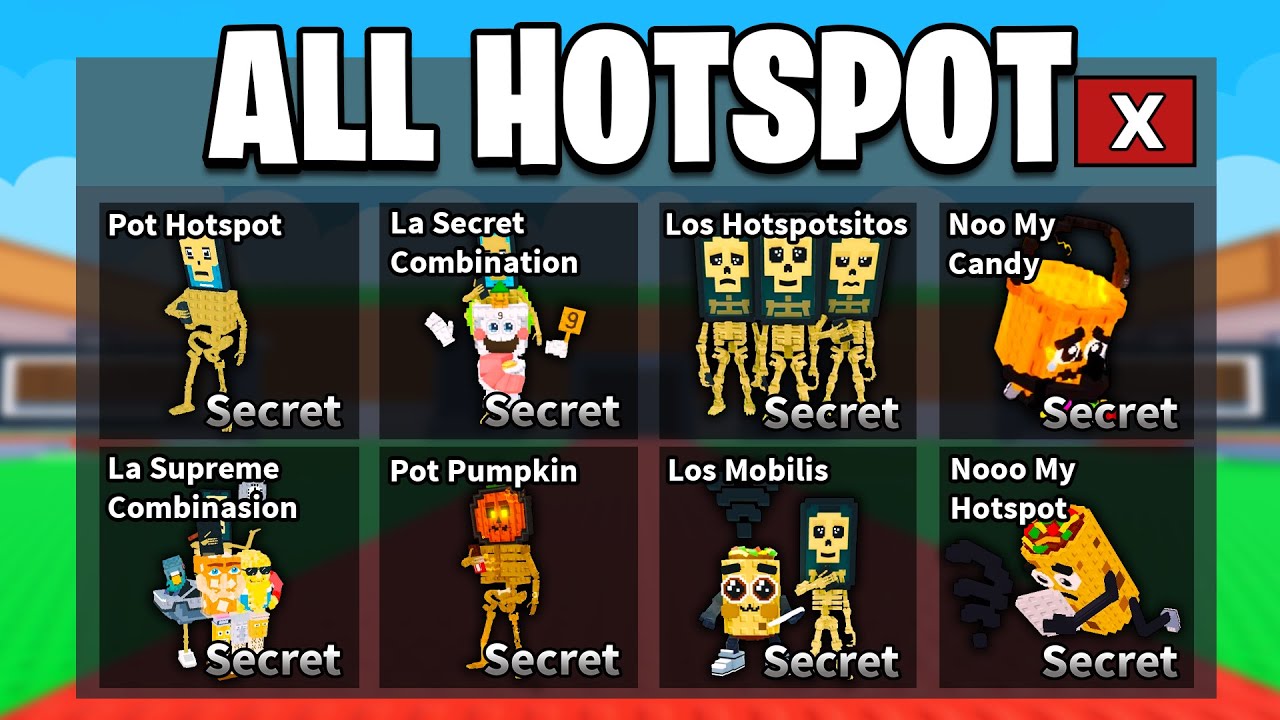 I Collected EVERY HOTSPOT BRAINROT in 24 Hours!