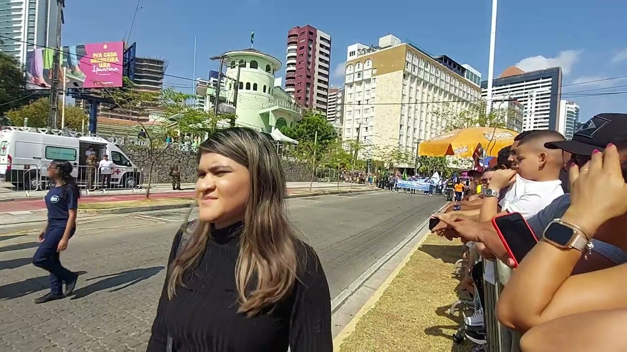 Desfile cívico militar 7 de setembro de 2024  beira mar de fortaleza