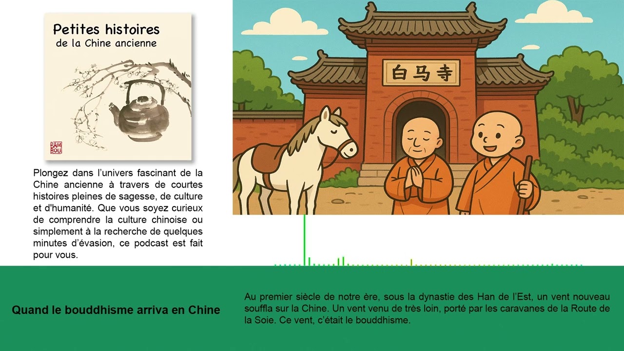Quand le bouddhisme arriva en Chine : sur la route de la soie et dans le cœur des empereurs