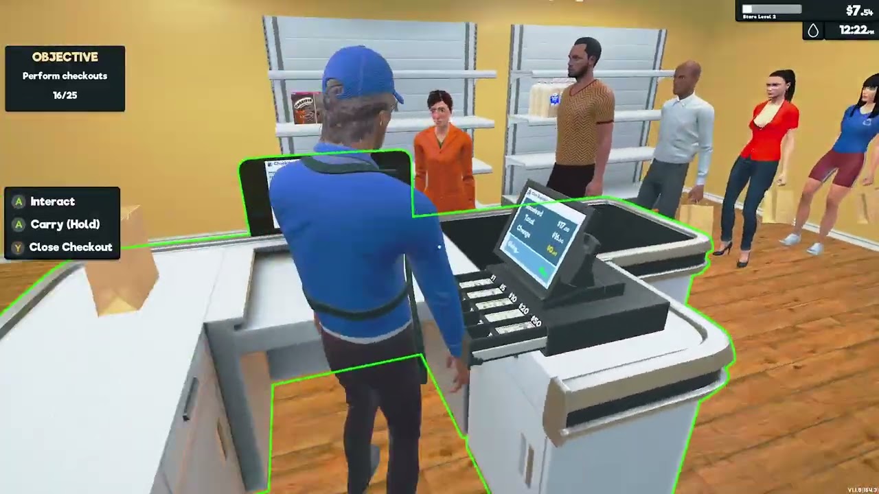 Silly juice and Supermarket sim for the first time!
