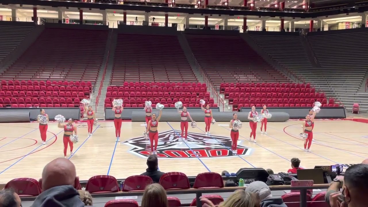 UNM Dance team Nationals Game day routine