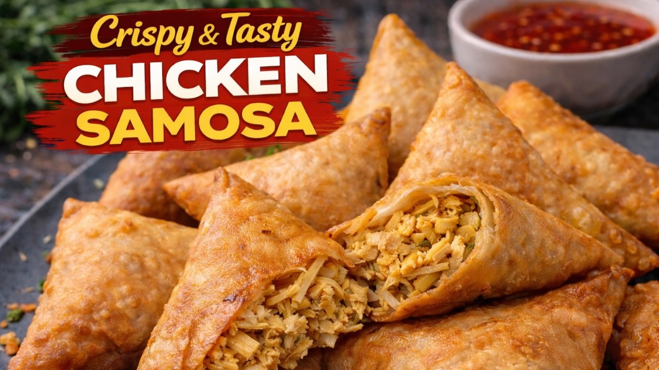 Chicken Samosa Recipe | Ramadan Special | Ghar K Pakwan
