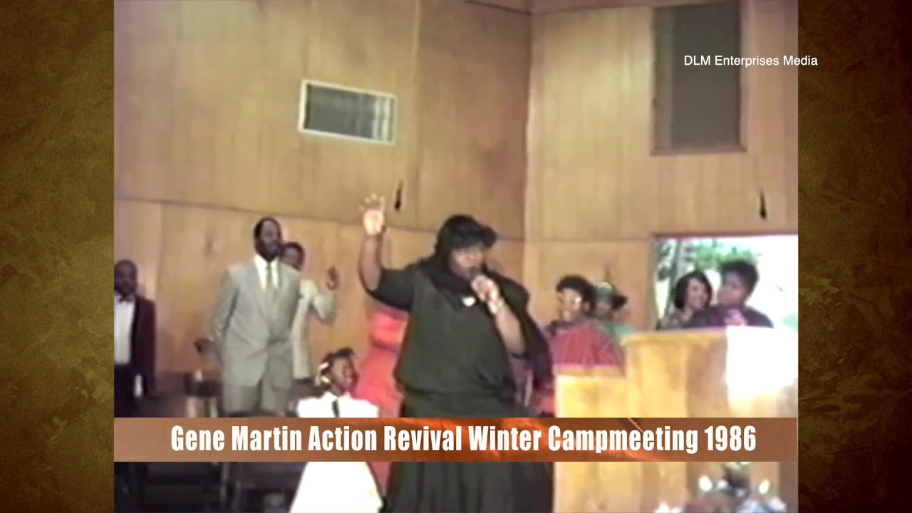 Gene Martin Action Revival Winter Campmeeting 1986