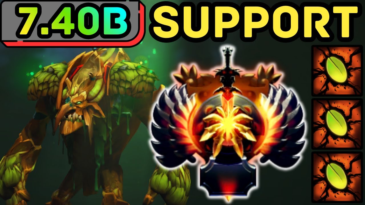 🔥 TREANT PROTECTOR HARD SUPPORT | TREE CONTROL META 🔥 DOTA 2 GAMEPLAY 🔥