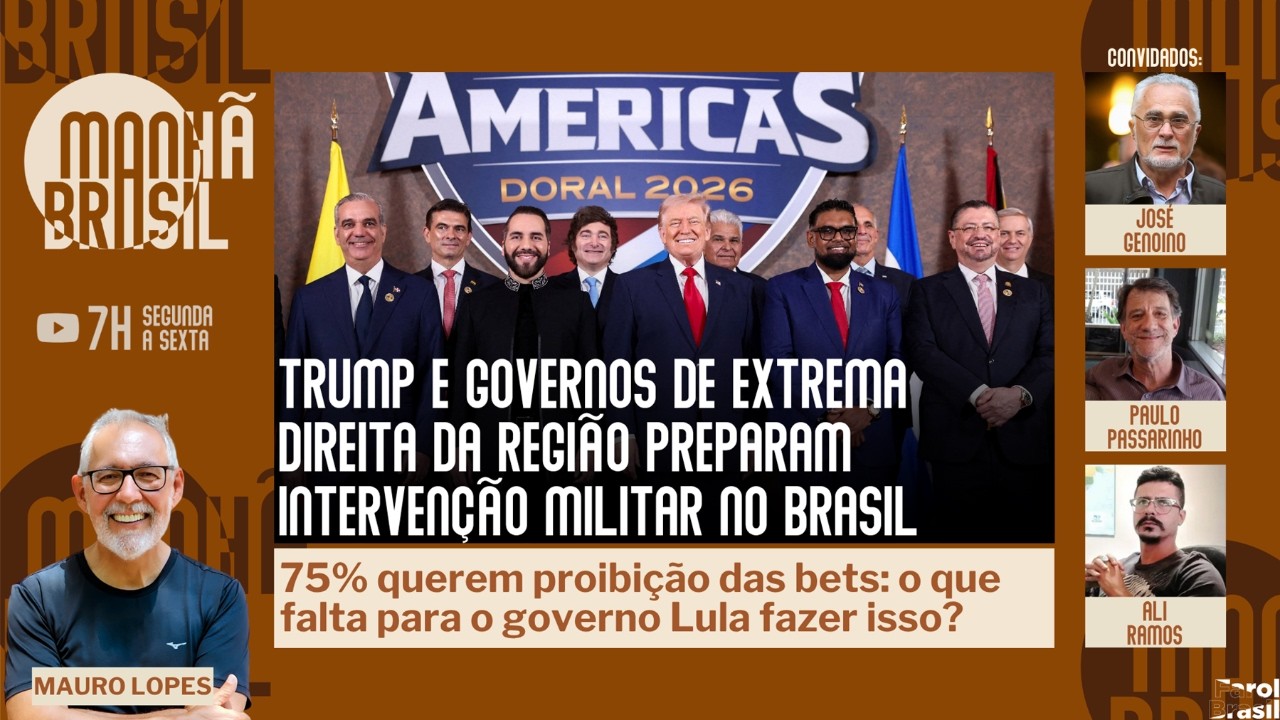 PCC e CV &ldquo;terroristas&rdquo;: Trump e governos de extrema direita da AL preparam a&ccedil;&atilde;o no Brasil |24.9