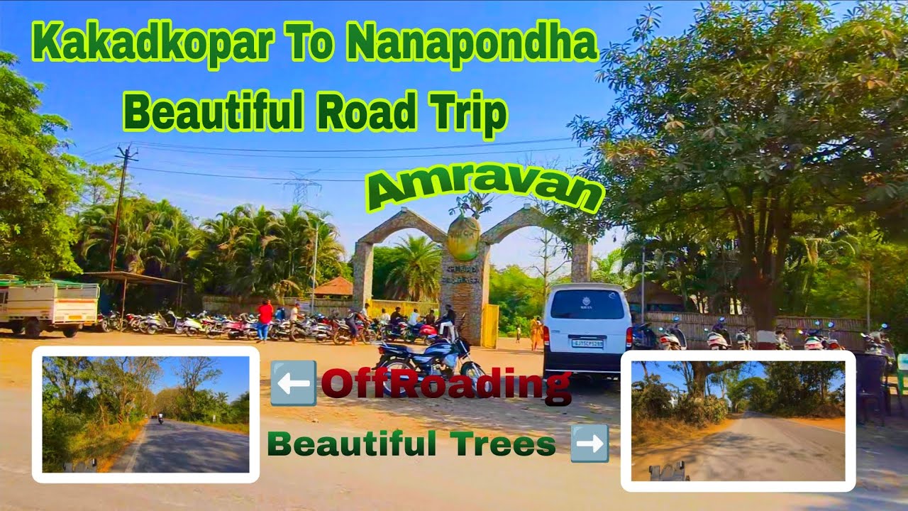 Beautiful Road Trip Kakadkopar To Nanapondha | Bike Travels 