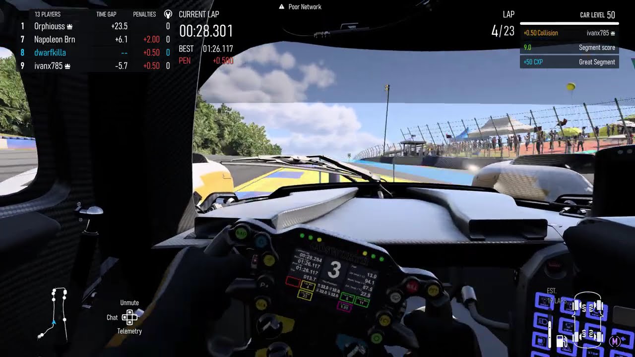 Michelin Raceway Road Atlanta Forza P2 Series #Oreca 07 '20 Online Multiplayer #forzamotorsport