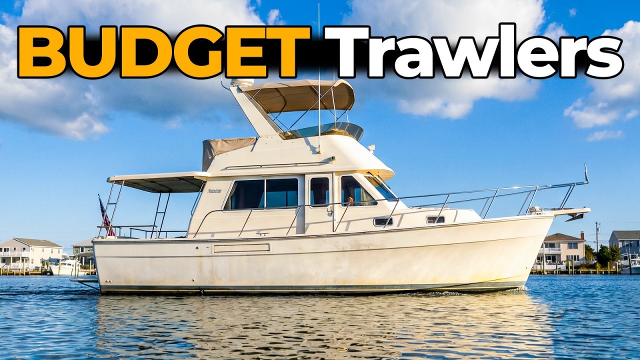 TOP 5 Cheap Trawler Yachts for Beginners