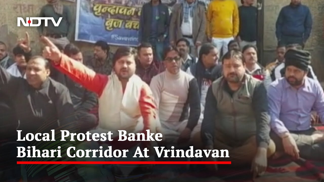 Markets Shut As Residents Protest Proposed Mathura Temple Corridor