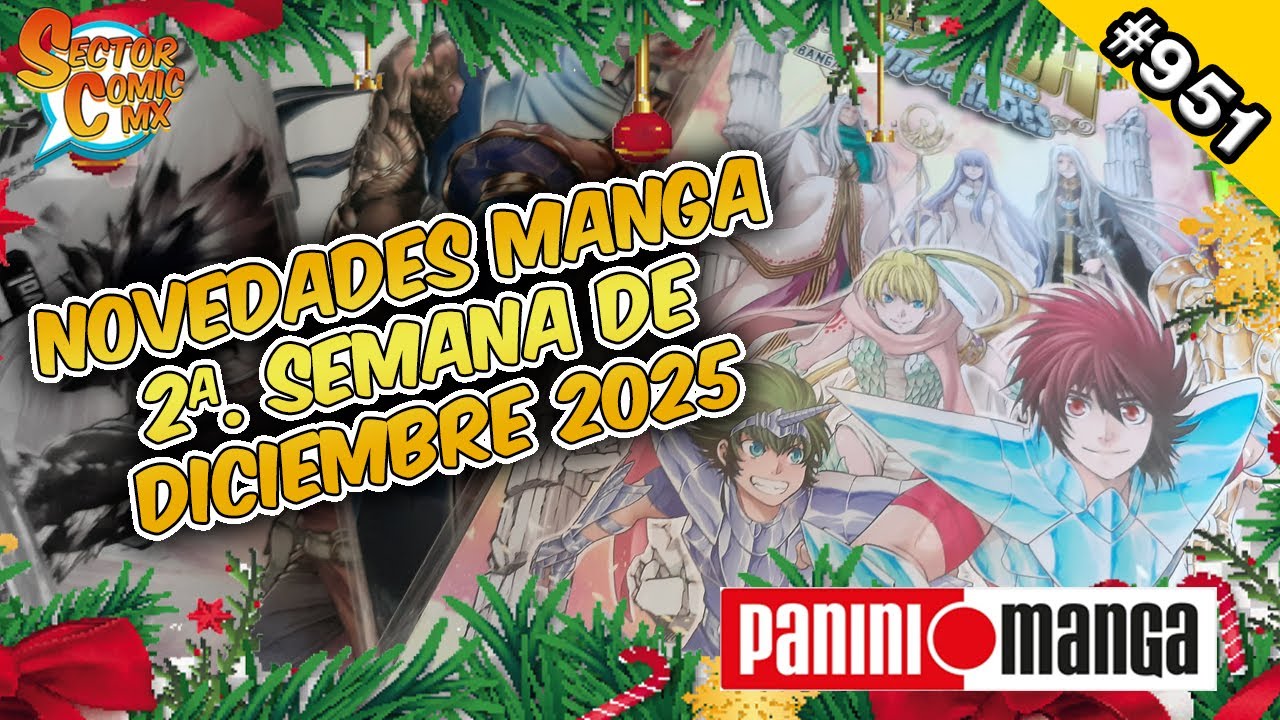 NOVEDADES MANGA DE LA SEMANA #50 [2&ordf; DE DICIEMBRE 2025]