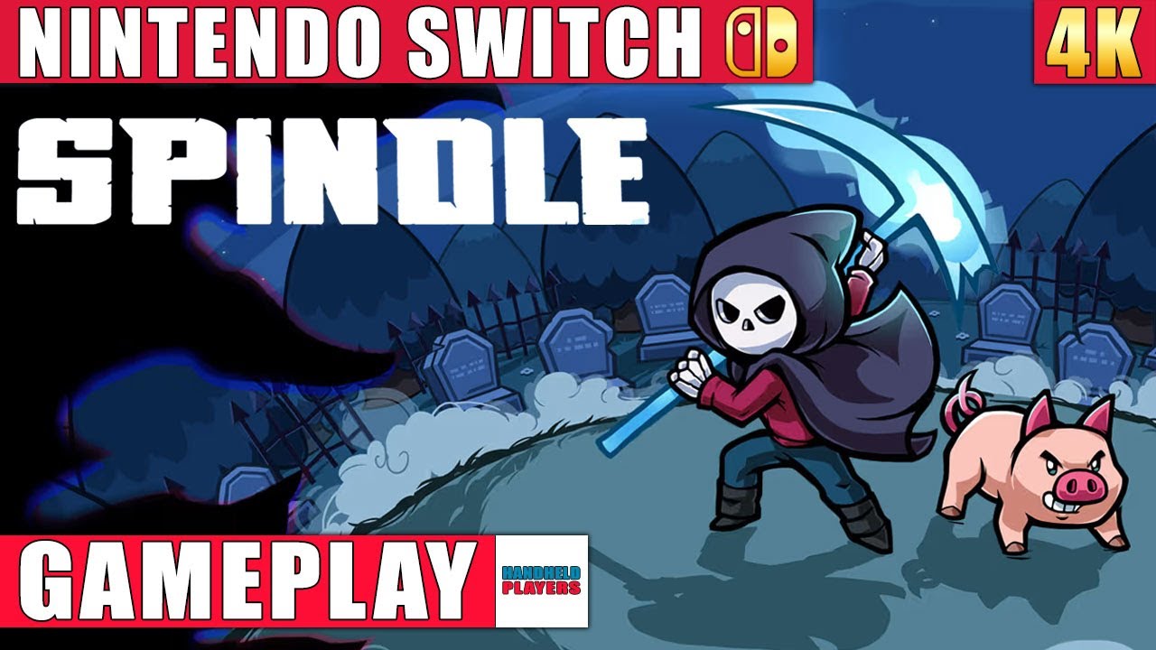 Spindle Nintendo Switch 1 Gameplay in 4K