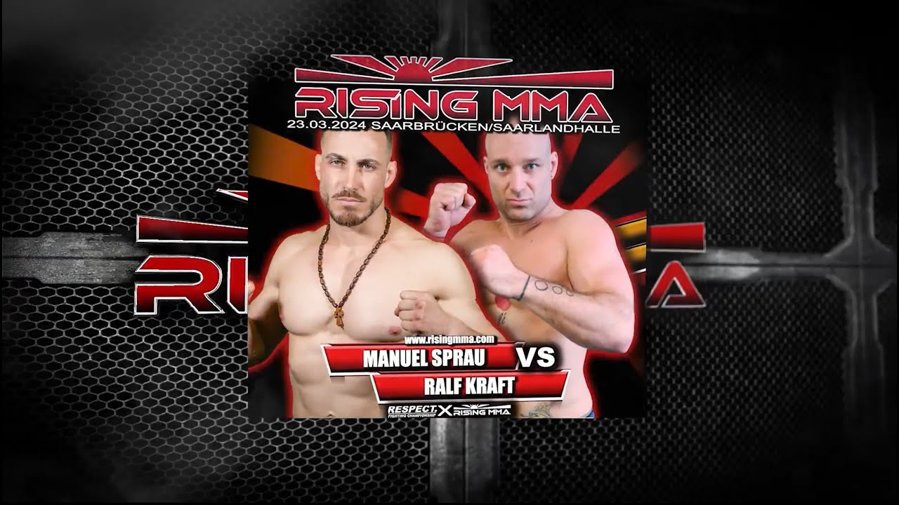 Kampf #11 | MANUEL SPRAU VS RALF KRAFT | Event 1 - Saarbrücken | Rising MMA Deutschland