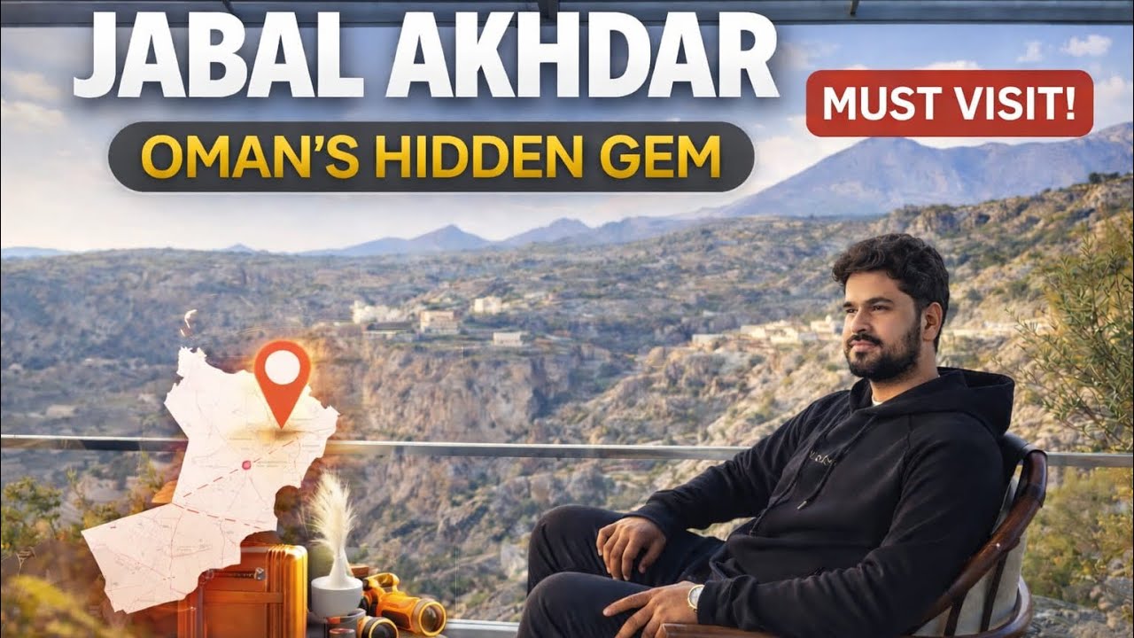 LIVING ON THE TALLEST MOUNTAIN OF OMAN | JEBEL AKHDAR