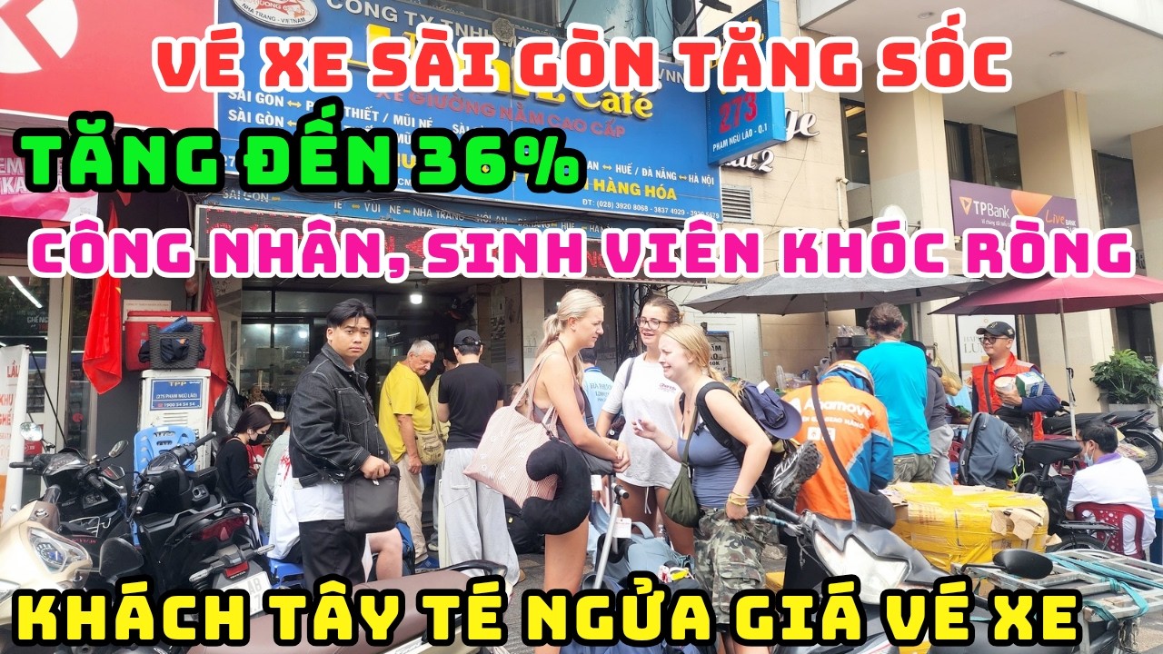 MỆT MỎI RỒI! SÀI GÒN BẤT NGỜ TĂNG GIÁ VÉ 102 TUYẾN XE DÙ GIÁ XĂNG DẦU ĐÃ GIẢM SÂU, HẾT DÁM VỀ QUÊ