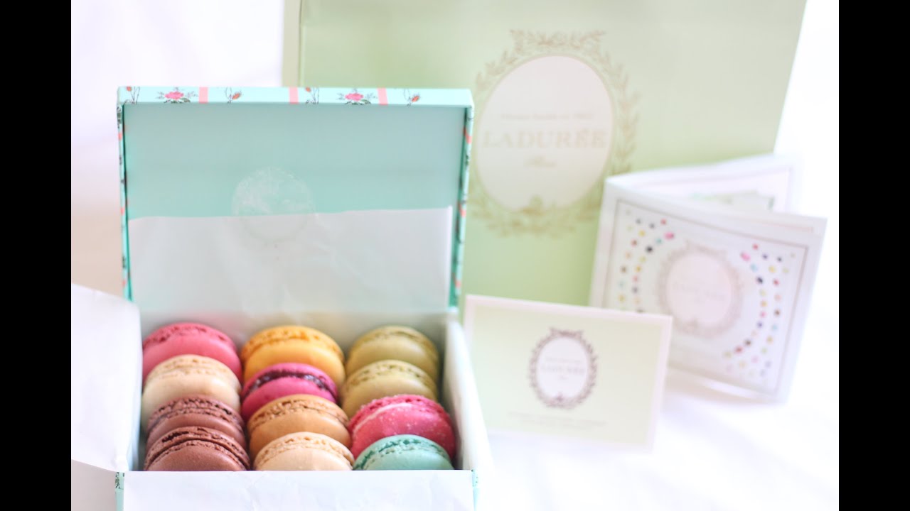 Ladurée Macarons (macaroons) Paris | Review + Tasting | Cannes, France