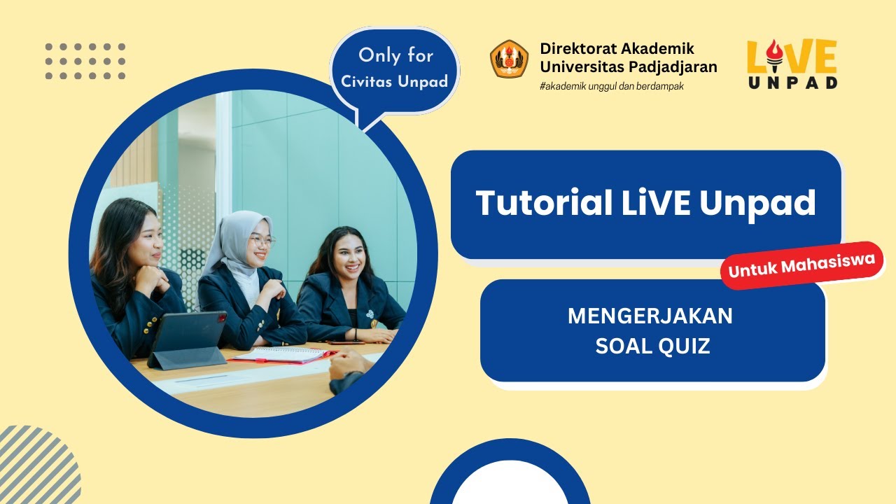 Cara Mengerjakan Soal Quiz di LiVE Unpad