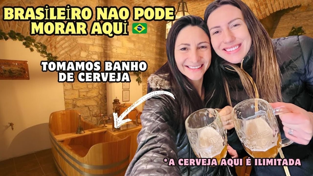 Brasileiro não pode morar aqui em Praga. Cerveja 🍺 o tempo todo