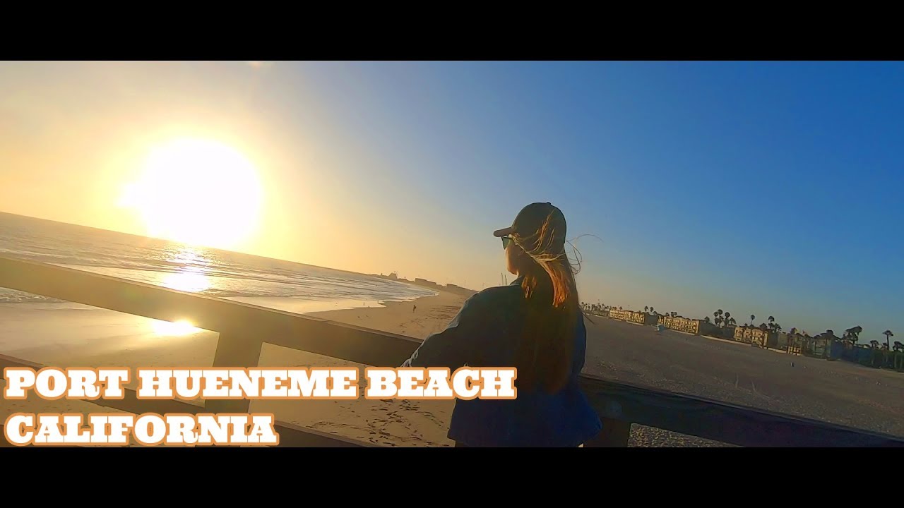 PORT HUENEME BEACH IN CALIFORNIA |CINEMATIC | GOPRO HERO 7 BLK  |