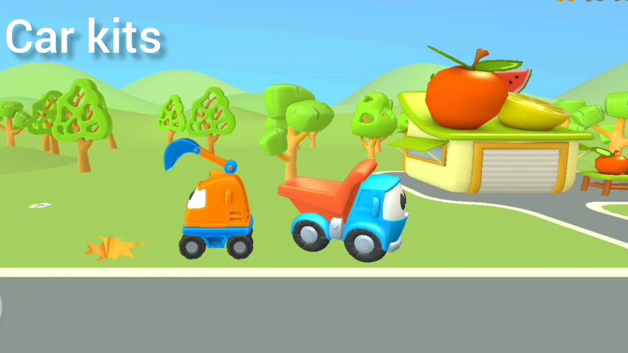 Kids vehicle video gadi bharta hua JCB
